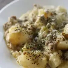 Creamy Beef and Potato Casserole