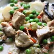 Pollo a la crema de Doe