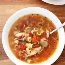 Sicilian Chicken Soup