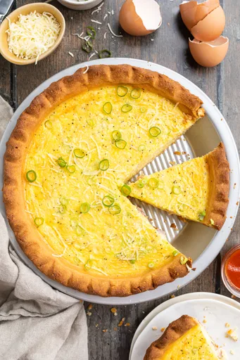 Quiche ceto (¡con base ceto!)