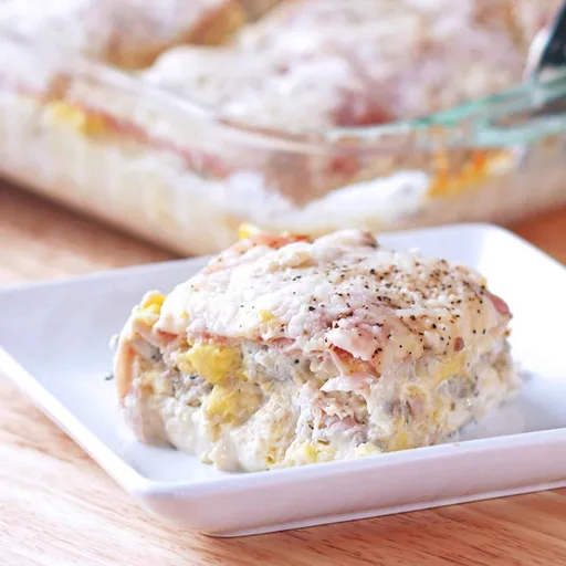 Breakfast Casserole with Ham