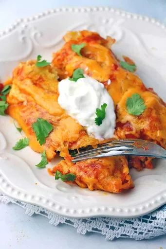 Enchiladas estilo America's Test Kitchen