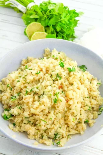 Cilantro Lime Cauliflower Rice