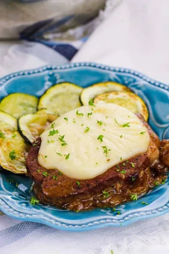Onion Gravy Smothered Steak (Easy 30-minute!)