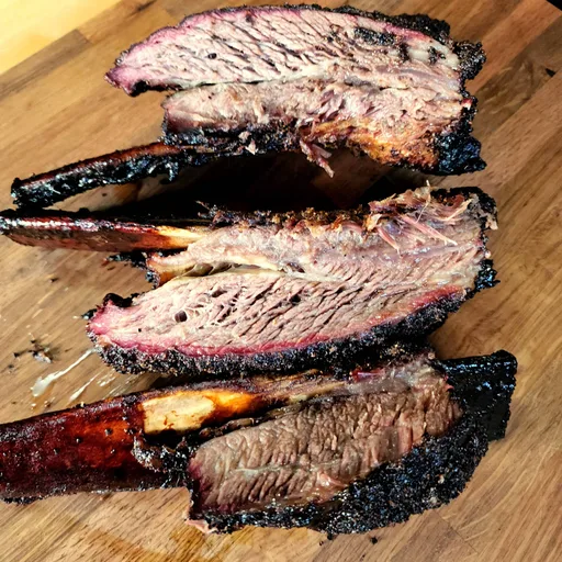 Costillas de ternera ahumadas (jugosas y tiernas)