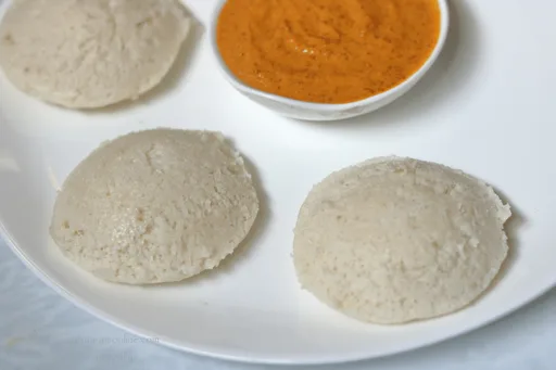 The Perfect Soft White Idli with Rice Rava (Idli Rava)