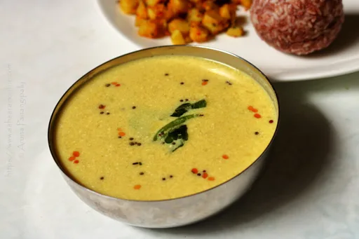 Mamidikaya Majjiga Pulusu | Kacche Aam ki Kadhi | Mangai Mor Kuzhambu