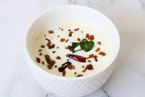 Menthi Majjiga | Andhra Buttermilk Tempered with Fenugreek
