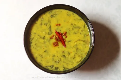 Moong Dal Palak | Moong Dal with Spinach