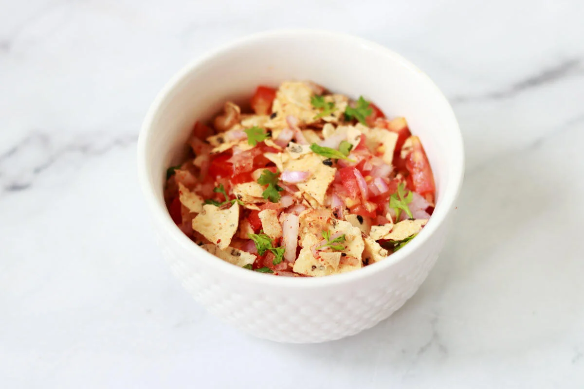 Papad Churi Chaat | Papad Chat