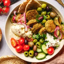 Bol de falafel