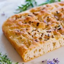 Receta rápida de focaccia para el mismo día