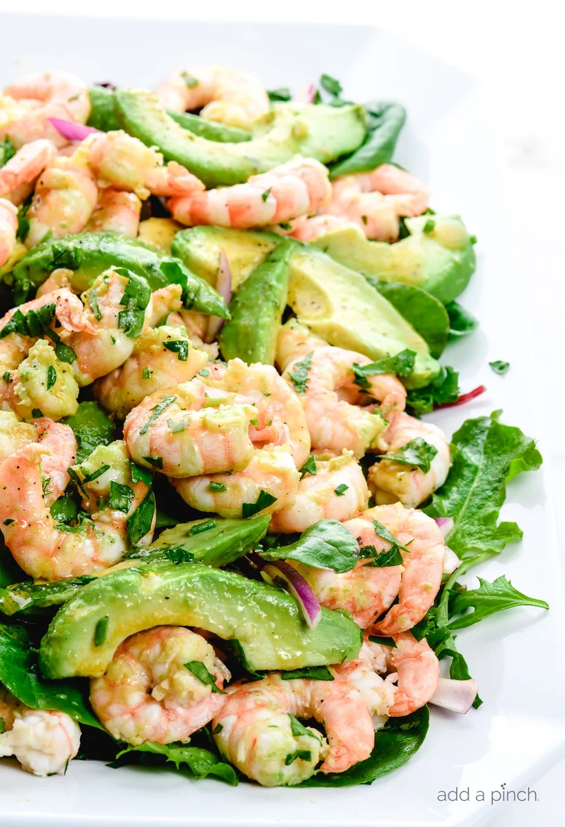 Easy Citrus Shrimp Avocado Salad