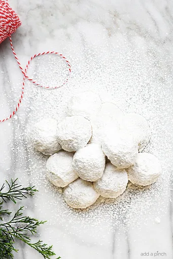 Pecan Sandies, Snowball Cookies (Mexican Wedding Cookies) Recipe