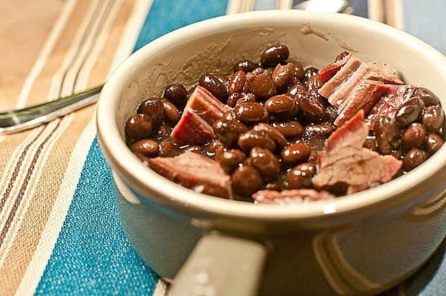 Smoked Beef Brisket Black Bean Soup