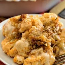 Coliflor gratinada picante