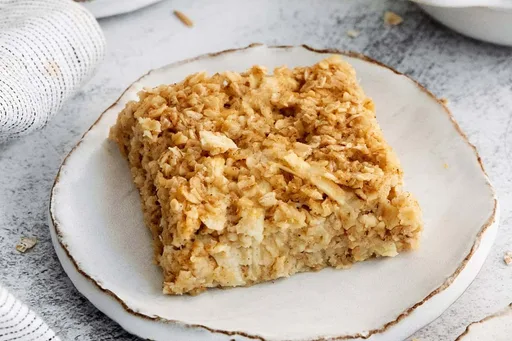 Barritas de manzana y avena