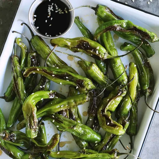 Blistered Shishito Peppers