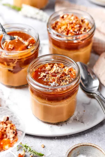 Salted Caramel Pots de Creme