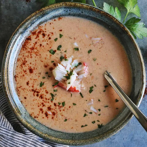 Bisque de cangrejo