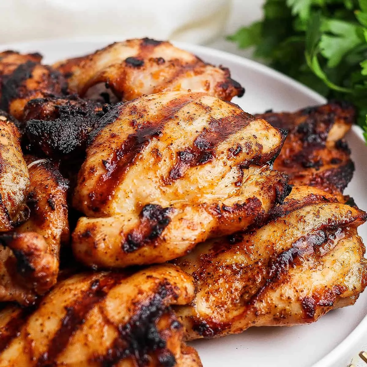 Grilled Chicken Thighs