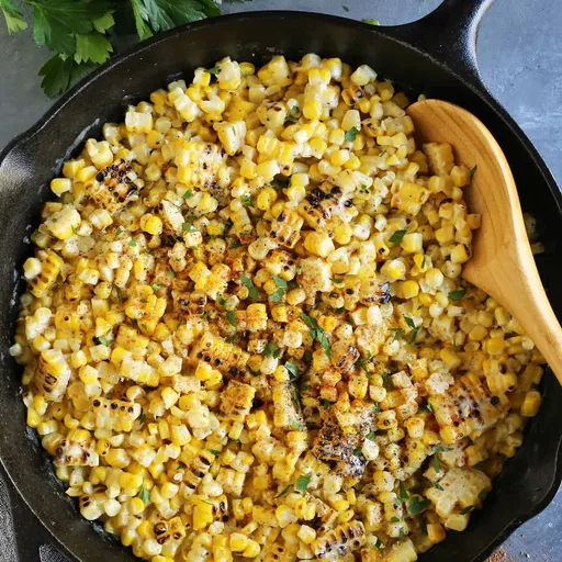 Grilled Creamed Corn