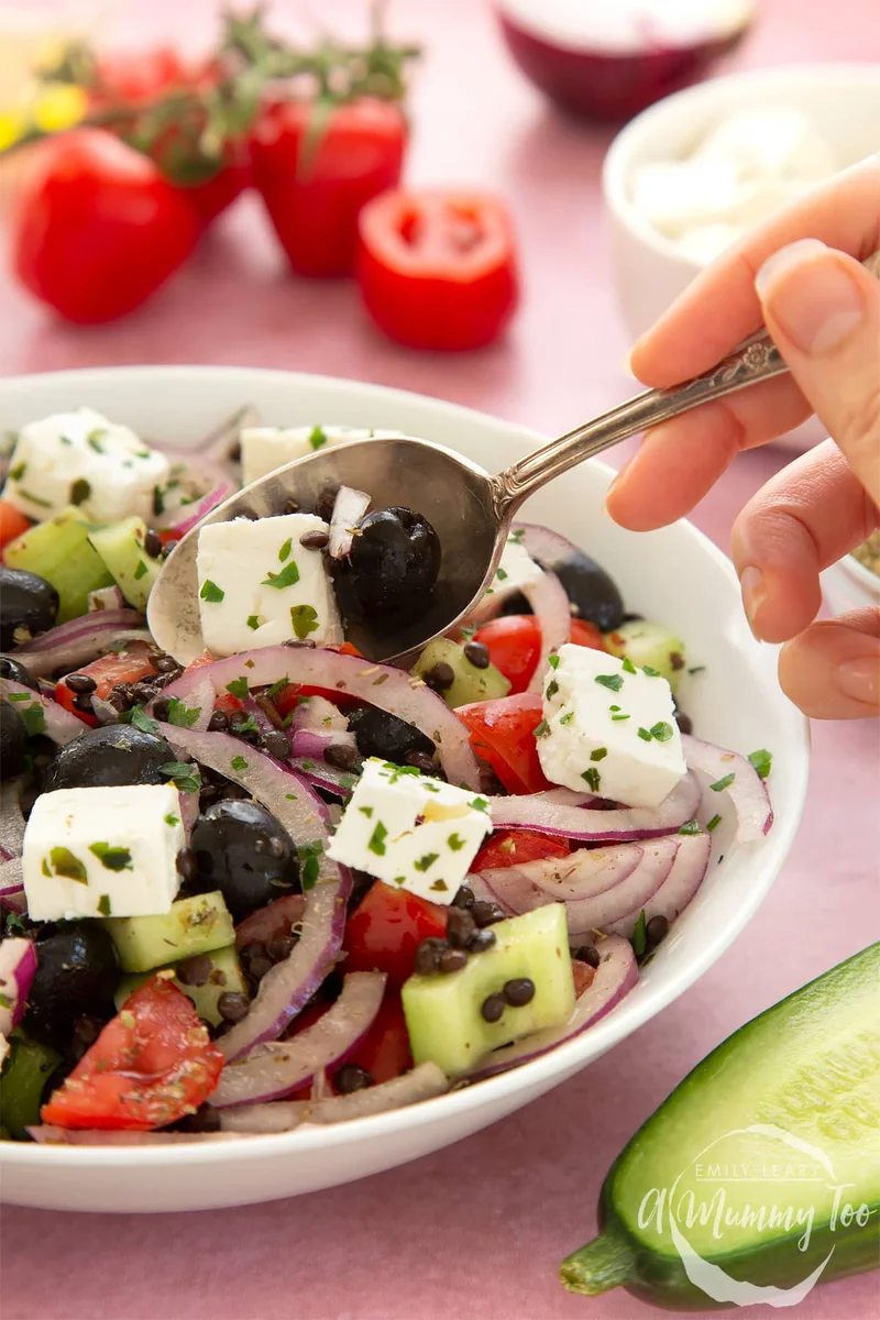 Greek Lentil Salad Recipe