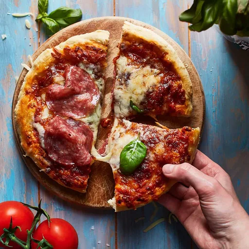 Air Fryer Pizza from scratch