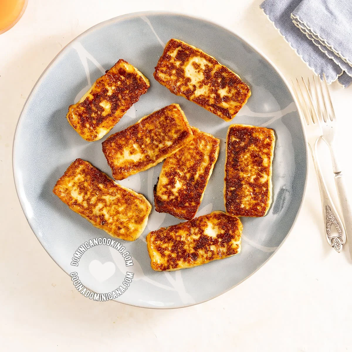 Queso Frito [Video+Recipe] Fried Cheese