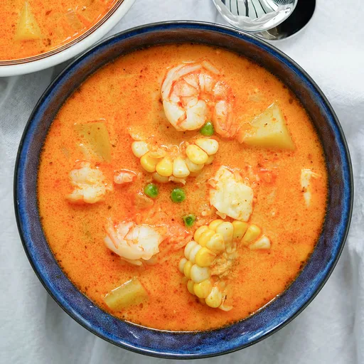Chupe de camarones
