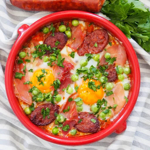 Huevos a la flamenca