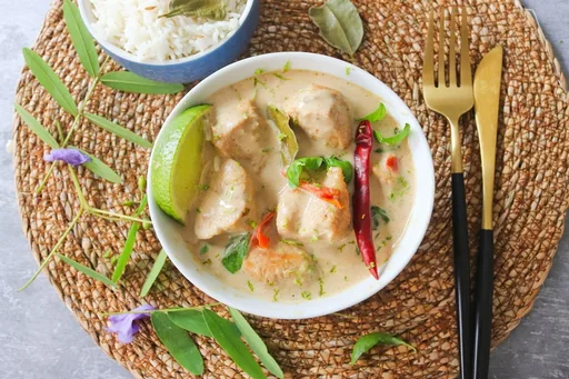 Thai green chicken curry