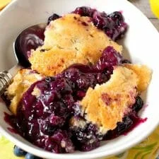 Blueberry Pudding Cake