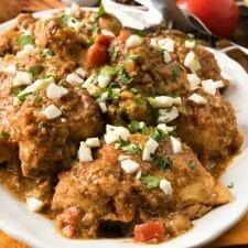 Chicken in Pepitoria Sauce (Pollo en Pepitoria)