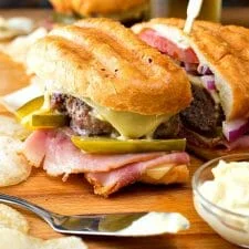 Cuban Panini Burger