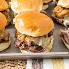 French Dip Sliders