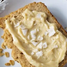 Maple Cider Bread with Salted Maple Butter