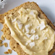 Maple Cider Bread with Salted Maple Butter