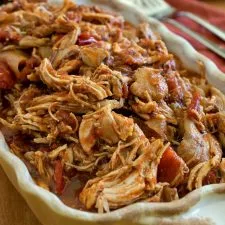 Pollo Desmenuzado Estilo Mexicano