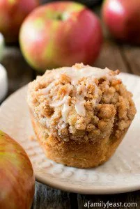 Spiced Apple Coconut Muffins