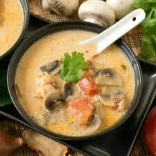 Thai Coconut Chicken Soup