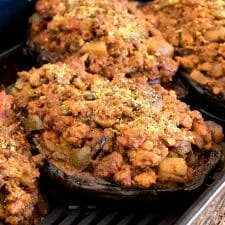Whole30 Stuffed Eggplant