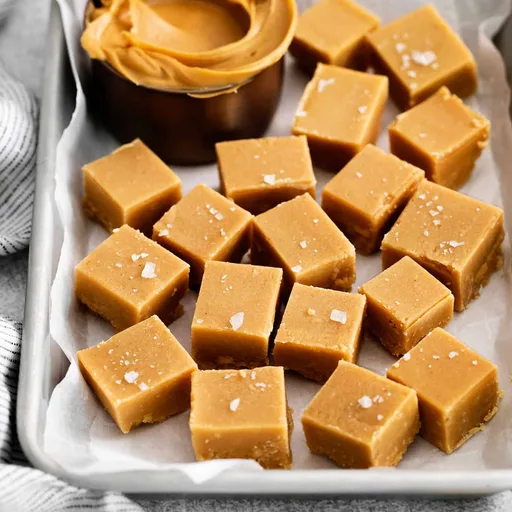 Fudge de mantequilla de cacahuete
