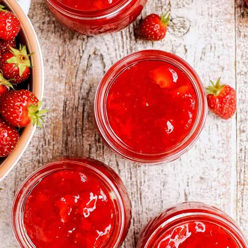 Easy No-Cook Strawberry Freezer Jam