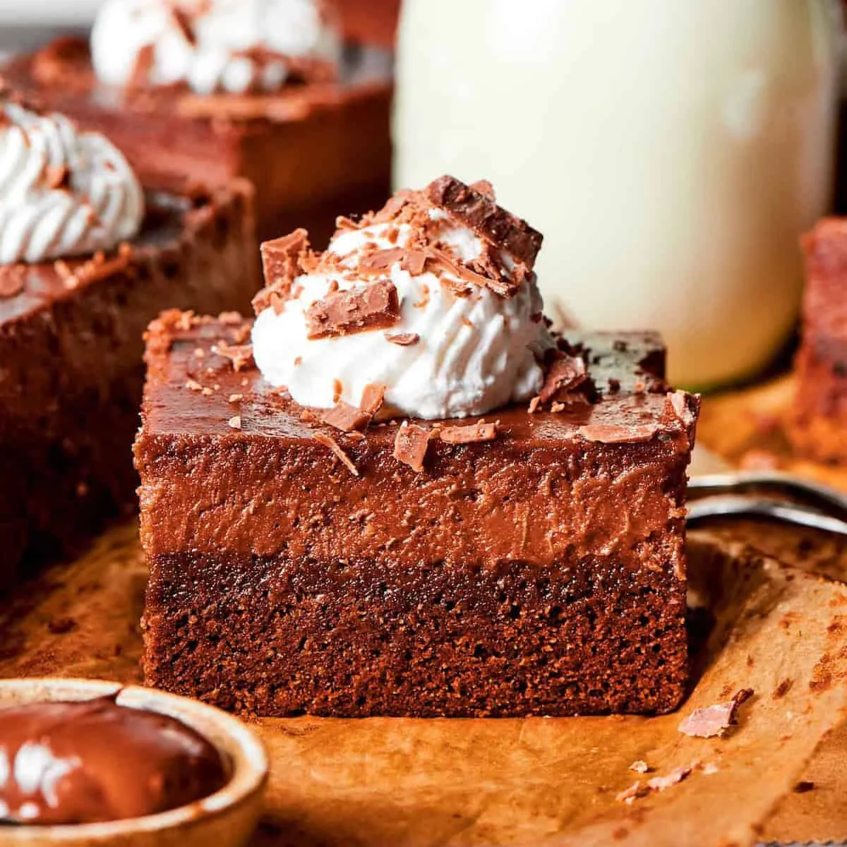 Nutella Cheesecake Bars