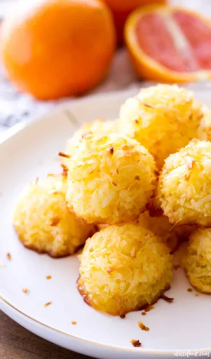 Coquitos de naranja fáciles
