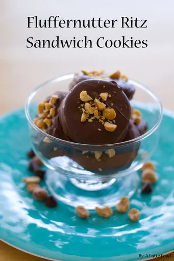 Fluffernutter Ritz Sandwich Cookies