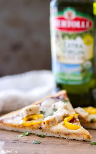 Grilled Barbecue Chicken Flatbread