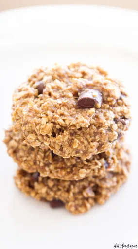 Healthy Peanut Butter Banana Cookies