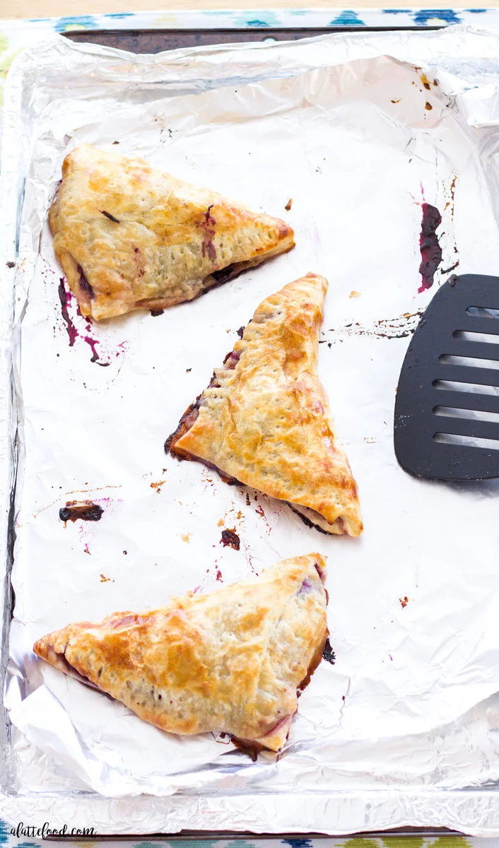 Peach Blueberry Turnovers